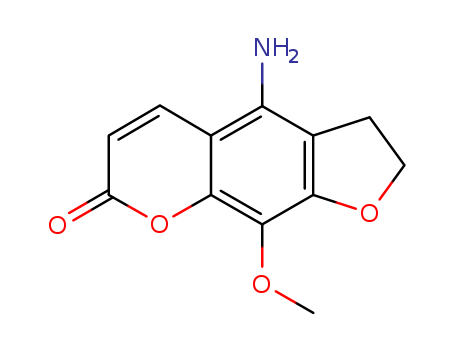 4-amino-9-methoxy-2,3-dihydro-7H-furo[3,2-g]chromen-7-one