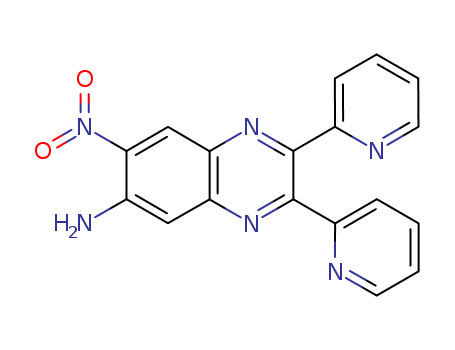 6-Quinoxalinamine,7-nitro-2,3-di-2-pyridinyl- cas  7463-82-3
