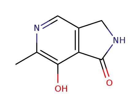 Molecular Structure of 7470-73-7 (5-hydroxy-4-methyl-3,8-diazabicyclo[4.3.0]nona-1,3,5-trien-7-one)