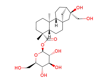 Kauran-18-oic acid,16,17-dihydroxy-, b-D-glucopyranosyl ester, (4a,16a)-