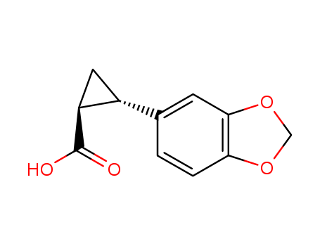 2-benzo[1,3]dioxol-5-ylcyclopropane-1-carboxylic acid cas  7477-52-3