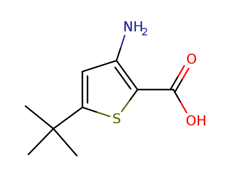 2-THIOPHENECARBOXYLIC ACID 3-AMINO-5-(TERT-BUTYL)-