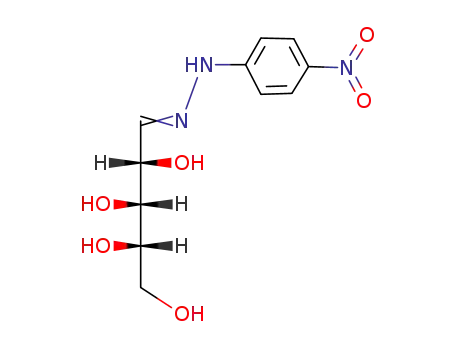 (E)-5-(2-(4-nitrophenyl)hydrazono)pentane-1,2,3,4-tetraol