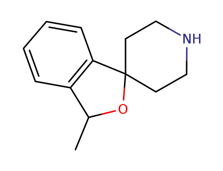 Molecular Structure of 747353-15-7 (3-Methyl-3H-spiro[isobenzofuran-1,4'-piperidine] hydrochloride)