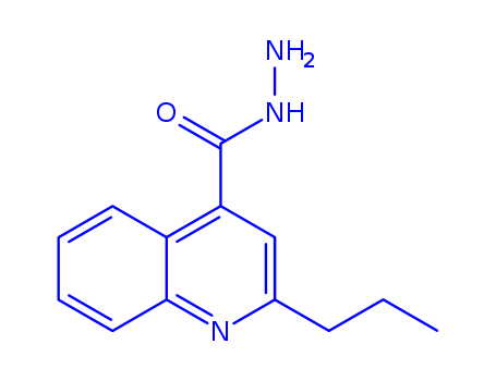 4-Quinolinecarboxylicacid, 2-propyl-, hydrazide cas  7466-63-9