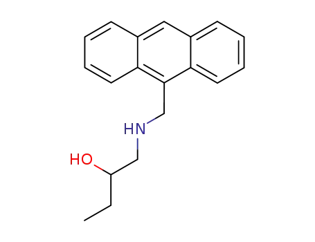 1-[(anthracen-9-ylmethyl)amino]butan-2-ol