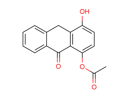 1-acetoxy-4-hydroxy-anthrone