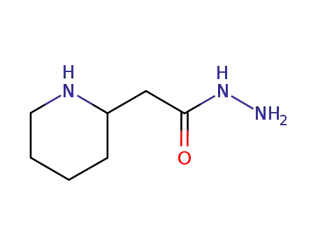 2-Piperidineacetic  acid,  hydrazide