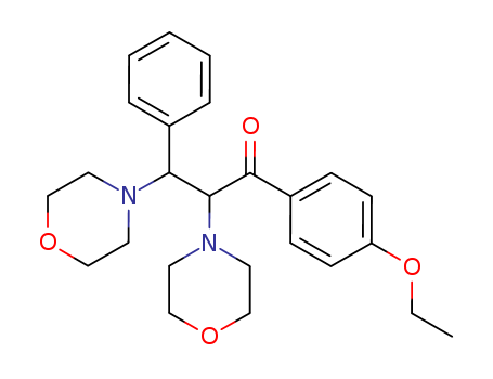 1-Propanone,1-(4-ethoxyphenyl)-2,3-di-4-morpholinyl-3-phenyl- cas  7470-01-1