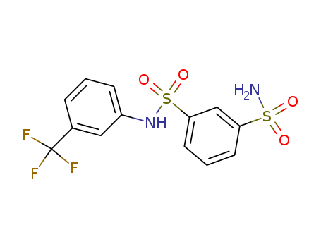 1,3-Benzenedisulfonamide,N1-[3-(trifluoromethyl)phenyl]- cas  744-57-0