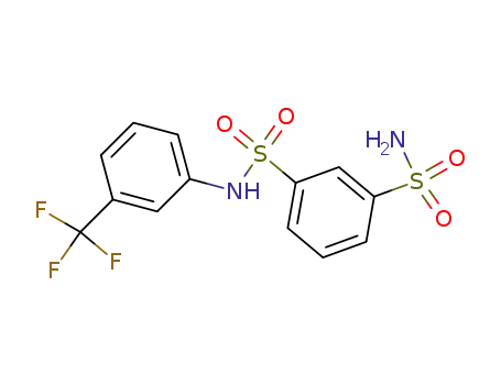Molecular Structure of 744-57-0 (N-[3-(trifluoromethyl)phenyl]benzene-1,3-disulfonamide)