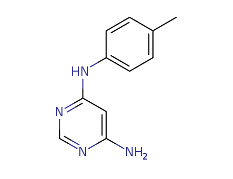 N-(4-methylphenyl)pyrimidine-4,6-diamine cas  7460-36-8