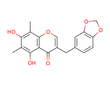 5-O-Methylvisammioside, 6''-O-apiosyl-