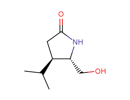 2-Pyrrolidinone,5-(hydroxymethyl)-4-(1-methylethyl)-,(4R,5S)-(9CI)