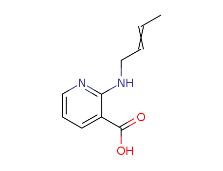 3-PYRIDINECARBOXYLIC ACID 2-(2-BUTENYLAMINO)-