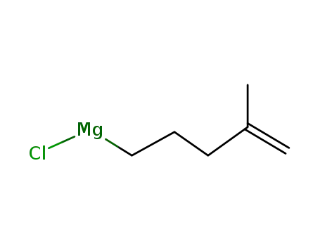 Molecular Structure of 30090-53-0 (Magnesium, chloro(4-methyl-4-pentenyl)-)