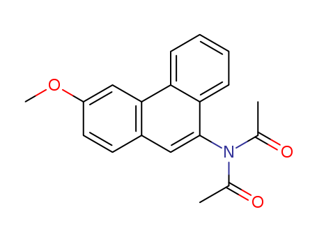 Acetamide,N-acetyl-N-(3-methoxy-9-phenanthrenyl)- cas  7470-56-6
