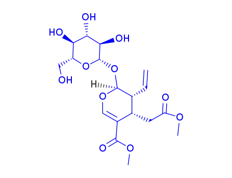 Molecular Structure of 74713-15-8 (Secoxyloganin methyl ester)