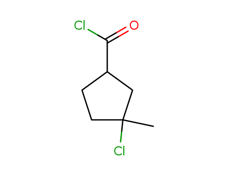 3-CHLORO-3-METHYL-CYCLOPENTANECARBONYL CHLORIDE