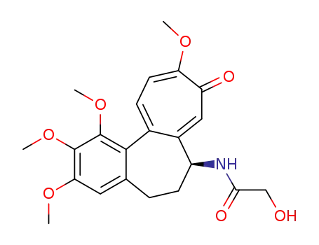 2-hydroxy-N-[(7S)-1,2,3,10-tetramethoxy-9-oxo-6,7-dihydro-5H-benzo[a]heptalen-7-yl]acetamide