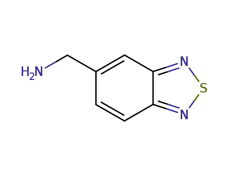 Molecular Structure of 74375-66-9 (1-(2,1,3-benzothiadiazol-5-yl)methanamine)