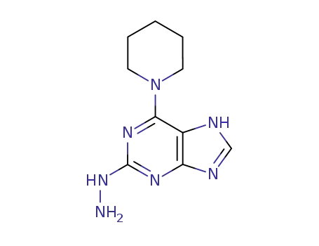 (6-piperidin-1-yl-7H-purin-2-yl)hydrazine