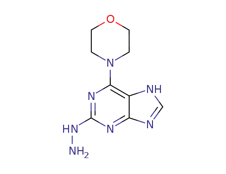 (6-morpholin-4-yl-7H-purin-2-yl)hydrazine