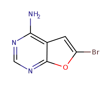 6-bromo-Furo[2,3-d]pyrimidin-4-amine