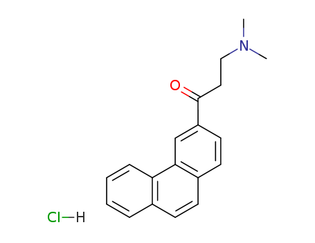 1-Propanone,3-(dimethylamino)-1-(3-phenanthrenyl)-, hydrochloride (1:1) cas  7470-59-9