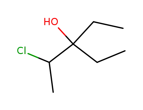 3-ethyl-2-chloro-pentan-3-ol
