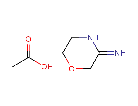 morpholin-3-ylideneamine acetate