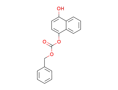 Molecular Structure of 109697-03-2 (carbonic acid benzyl ester-(4-hydroxy-[1]naphthyl ester))