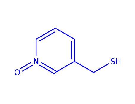 Molecular Structure of 748074-88-6 (3-Pyridinemethanethiol,1-oxide(9CI))