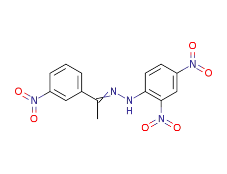 Molecular Structure of 7471-23-0 ((2E)-1-(2,4-dinitrophenyl)-2-[1-(3-nitrophenyl)ethylidene]hydrazine)