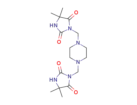 Hydantoin, 3,3'-(1,4-piperazinediyldimethylene)bis(5,5-dimethyl-