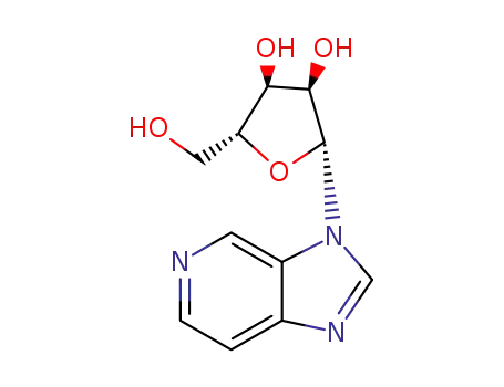 Molecular Structure of 7465-42-1 (3-pentofuranosyl-3H-imidazo[4,5-c]pyridine)