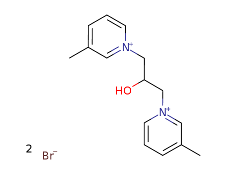 Pyridinium,1,1'-(2-hydroxy-1,3-propanediyl)bis[3-methyl-, dibromide (9CI) cas  7478-14-0