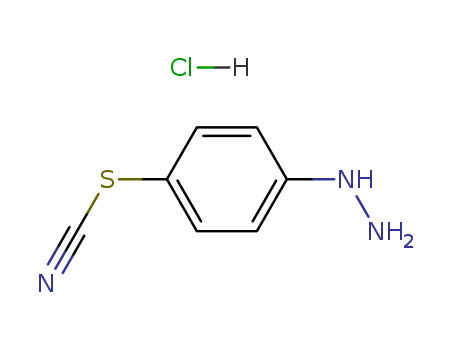 (4-thiocyanatophenyl)hydrazine cas  74411-22-6