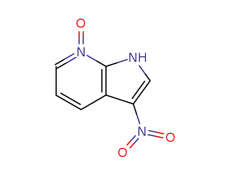 1H-Pyrrolo[2,3-B]pyridine, 3-nitro-, 7-oxide