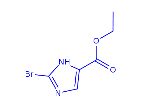 에틸 2- 브로 모 -1H- 이미 다졸 -4- 카복실 레이트