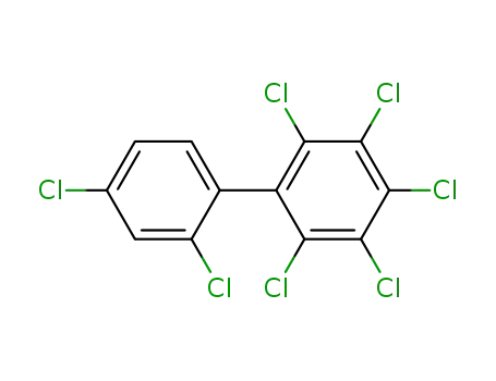 Molecular Structure of 74472-47-2 (2,2',3,4,4',5,6-HEPTACHLOROBIPHENYL)