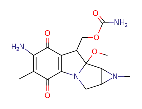 Molecular Structure of 801-52-5 (Porfiromycin)
