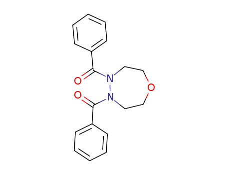 Molecular Structure of 83598-14-5 (1,4,5-Oxadiazepine, 4,5-dibenzoylhexahydro-)