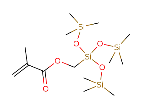 Molecular Structure of 74681-63-3 (METHACRYLOXYMETHYLTRIS(TRIMETHYLSILOXY)SILANE)
