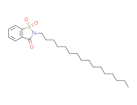 1,2-Benzisothiazol-3(2H)-one,2-hexadecyl-, 1,1-dioxide cas  7469-15-0