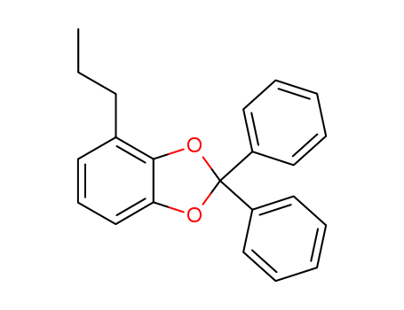 1,3-Benzodioxole,2,2-diphenyl-4-propyl- cas  7461-71-4
