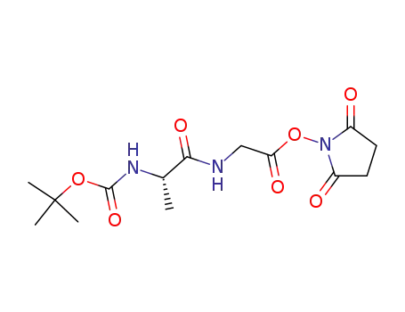 Molecular Structure of 74535-75-4 (BOC-ALA-GLY-OSU)