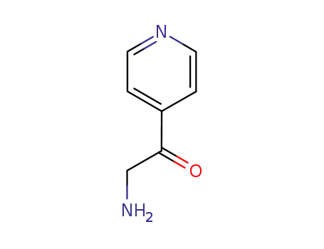 Molecular Structure of 75140-34-0 (2-amino-1-pyridin-4-yl-ethanone)