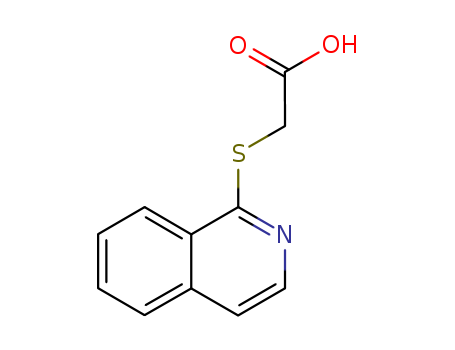Acetic acid, (1-isoquinolinylthio)-
