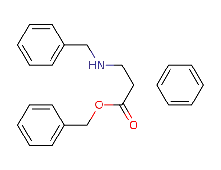 Molecular Structure of 7512-25-6 (benzyl 3-(benzylamino)-2-phenylpropanoate)